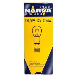 Галогеновые лампы Narva P21/4W Standard - 178813000#10 (сервис. упак.)