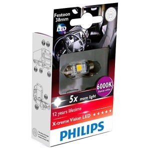 Светодиоды Philips Festoon X-Treme Vision LED 24V 38 мм - 249446000KX1