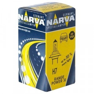 Narva H7 Range Power 50+ - 483393000 (карт. короб.)