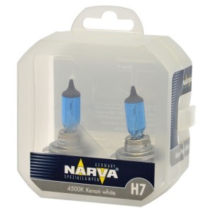 Галогеновые лампы Narva H7 Range Power White - 486072100 (55W)