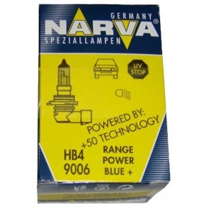 Галогеновые лампы Narva HB4 Range Power Blue+ - 486133000