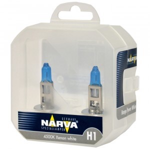 Галогеновые лампы Narva H1 Range Power White - 486412100 (55W)