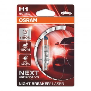 Osram H1 Night Breaker Laser Next Generation - 64150NL-01B (блистер)