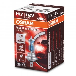 Галогеновые лампы Osram H7 Night Breaker Laser Next Generation - 64210NL (карт. короб.)