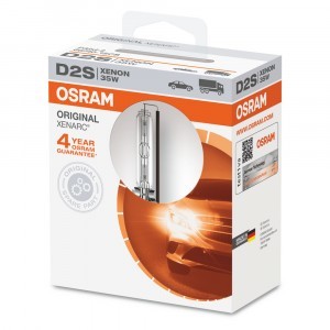 Штатные ксеноновые лампы Osram D2S Xenarc Original - 66240-1SCB (блистер)
