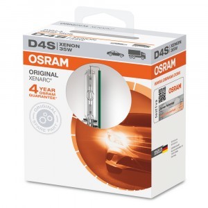 Штатные ксеноновые лампы Osram D4S Xenarc Original - 66440-1SCB (блистер)