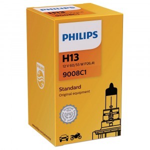 Галогеновые лампы Philips H13 Standard Vision - 9008C1