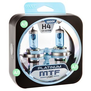 Галогеновые лампы MTF-Light H4 Platinum - HPL1204