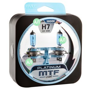 Галогеновые лампы MTF-Light H7 Platinum - HPL1207
