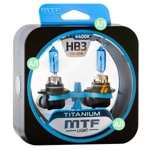 Галогеновые лампы MTF-Light HB3 Titanium - HTN12B3
