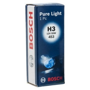 Галогеновая лампа Bosch H3 Pure Light - 1 987 302 031 (карт. короб.)