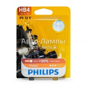 Галогеновая лампа Philips HB4 Standard Vision - 9006PRB1 (блистер)