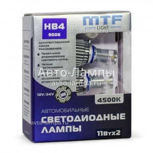 Светодиоды MTF-Light HB4 LED FOG - FL11506 (4500K)