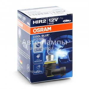 Галогеновые лампы Osram HIR2 Cool Blue Intense (+20%) - 9012CBI