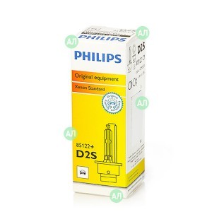 Штатные ксеноновые лампы Philips D2S Xenon Standard - 85122+ (Plus)