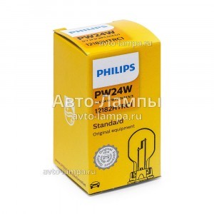Галогеновые лампы Philips PW24W Standard Vision - 12182HTRC1