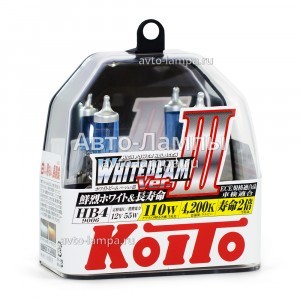 Галогеновые лампы Koito HB4 WhiteBeam III - P0757W