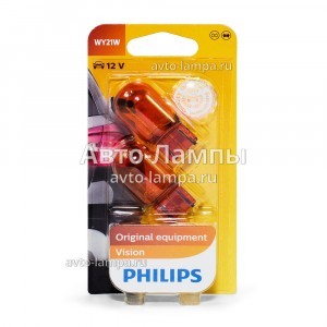 Галогеновые лампы Philips WY21W Standard Vision - 12071B2