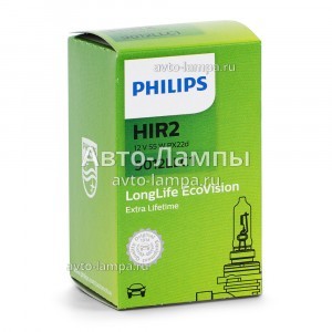 Галогеновые лампы Philips HIR2 LongLife EcoVision - 9012LLC1