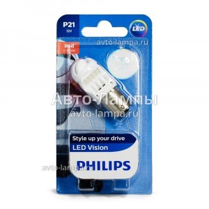 Светодиоды Philips P21W Vision LED Red - 12839REDB1