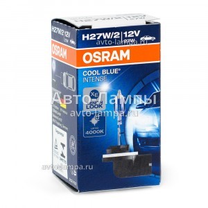 Галогеновые лампы Osram H27/881 Cool Blue Intense (+20%) - 881CBI