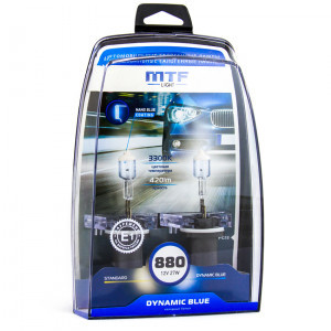 Галогеновые лампы MTF-Light H27/880 Dynamic Blue - HDB1280