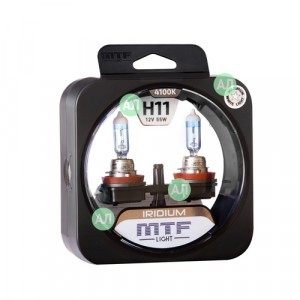 Галогеновые лампы MTF-Light H11 Iridium - HRD1211