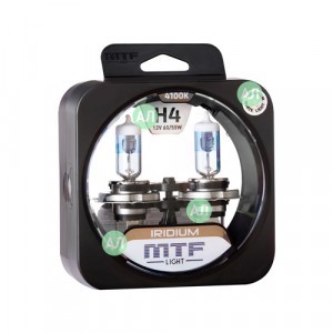 Галогеновые лампы MTF-Light H4 Iridium - HRD1204