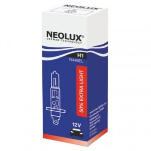 Галогеновая лампа Neolux H1 Extra Light - N448EL (карт. упак. x1)