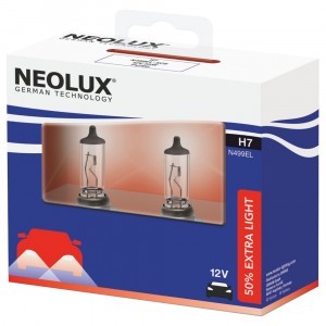 Neolux H7 Extra Light - N499EL-SCB (карт. упак. x2)
