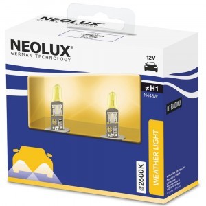 Галогеновые лампы Neolux H1 Weather Light - N448W-2SCB