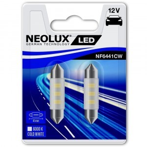 Светодиоды Neolux Festoon LED Gen.2 41 мм - NF6441CW-02B