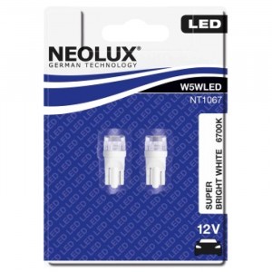Светодиоды Neolux W5W LED Gen.1 - NT1067 (6700K)