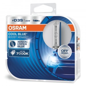 Штатные ксеноновые лампы Osram D3S Xenarc Cool Blue Boost - 66340CBB-HCB