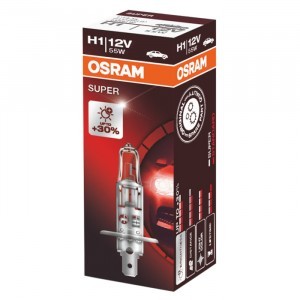 Галогеновые лампы Osram H1 Super - 64150SUP