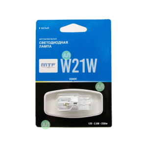 Светодиоды MTF-Light W21W LED - MW21WW (хол. белый)
