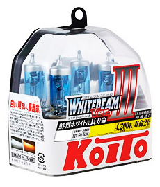 Галогеновые лампы Koito WhiteBeam III