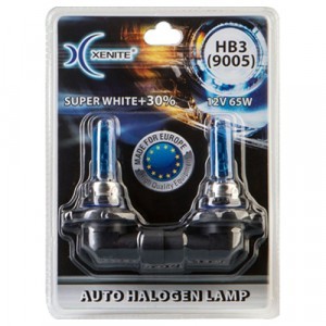 Галогеновые лампы Xenite HB3 Super White +30% - 1007040