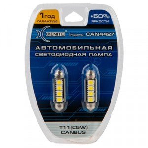 Светодиоды Xenite Festoon LED CAN4427 42 мм - 1009401