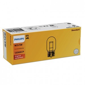 Галогеновые лампы Philips W21/5W Standard Vision - 12066CP#10 (сервис. упак.)