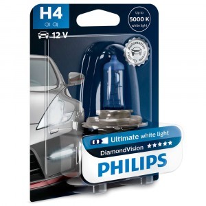 Philips H4 DiamondVision - 12342DVB1 (блистер)