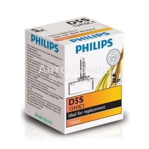 Штатная ксеноновая лампа Philips D5S Xenon Vision - 12410C1