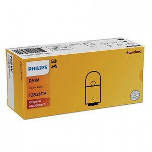 Комплект ламп накаливания Philips R5W Standard Vision - 12821CP#10 (сервис. упак.)