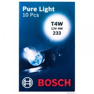 Галогеновые лампы Bosch T4W Pure Light - 1 987 302 207 #10 (сервис. упак.)