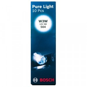 Галогеновые лампы Bosch W3W Pure Light - 1 987 302 217 #10 (сервис. упак.)