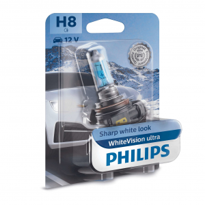 Галогеновая лампа Philips H8 WhiteVision Ultra - 12360WVUB1