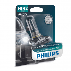 Галогеновая лампа Philips HIR2 X-tremeVision Pro150 - 9012XVPB1