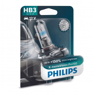 Галогеновая лампа Philips HB3 X-tremeVision Pro150 - 9005XVPB1