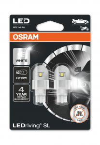 Светодиоды Osram W16W LEDriving SL - 921DWP-02B