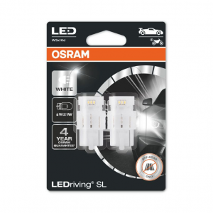 Светодиоды Osram W21W LEDriving SL - 7505DWP-02B